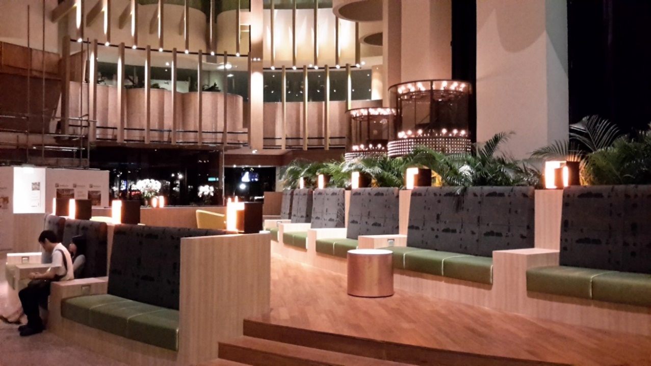 Holiday Inn Singapore Atrium Interior Fit-out, mechanical and electrical works by Wistec Engineers